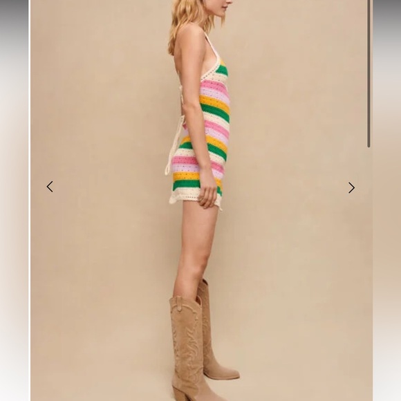 Maje Crochet Knit Dress - Picture 8 of 9